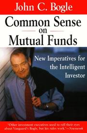 Cover of Common sense on mutual funds