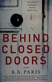 Cover of Behind closed doors